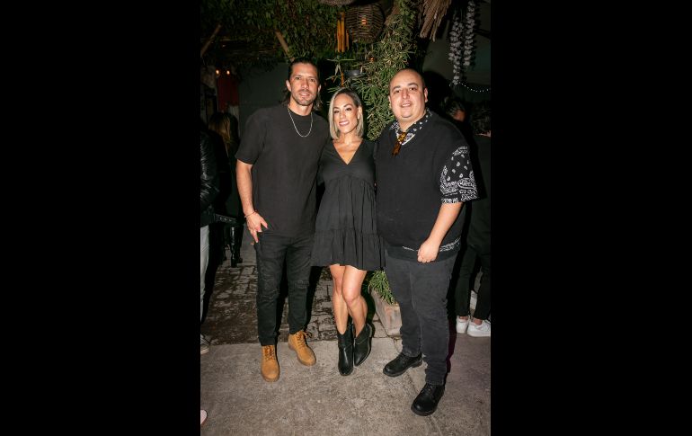 Diego Azanza, Ana Paola Ibarrola y Christian Vázquez. GENTE BIEN JALISCO/ Jorge Soltero