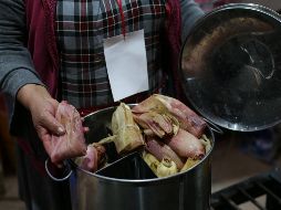 El tamal, uno de los platillos preferidos de la población mexicana. Xinhua