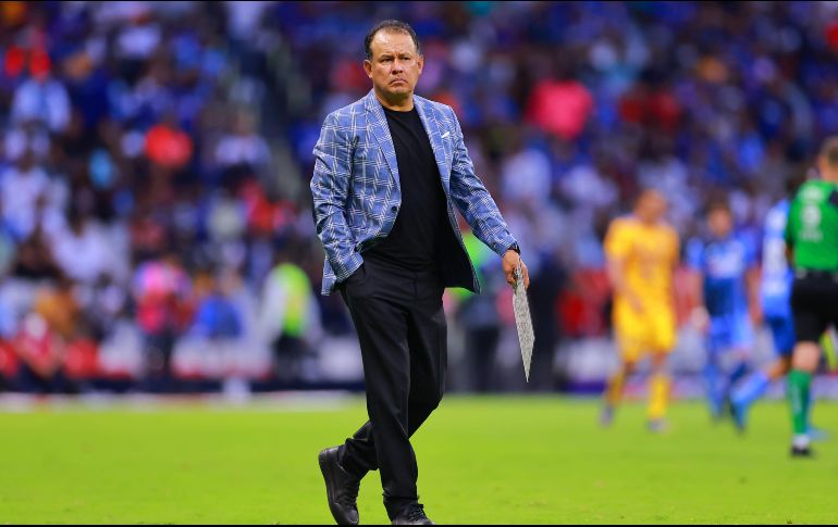 Reynoso hizo campeón al Cruz Azul en 2021, fue su más reciente participación en la Liga MX. IMAGO7/E. Sánchez