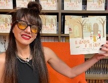 Gina Jaramillo promciona su reciente libro 