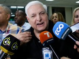 Martinelli, de 71 años, y quien no se ha pronunciado sobre la decisión del Supremo que deja en firme su condena, es el candidato presidencial de su nuevo partido Realizando Metas. EFE / ARCHIVO