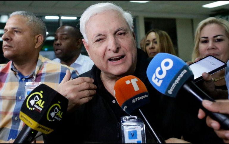 Martinelli, de 71 años, y quien no se ha pronunciado sobre la decisión del Supremo que deja en firme su condena, es el candidato presidencial de su nuevo partido Realizando Metas. EFE / ARCHIVO