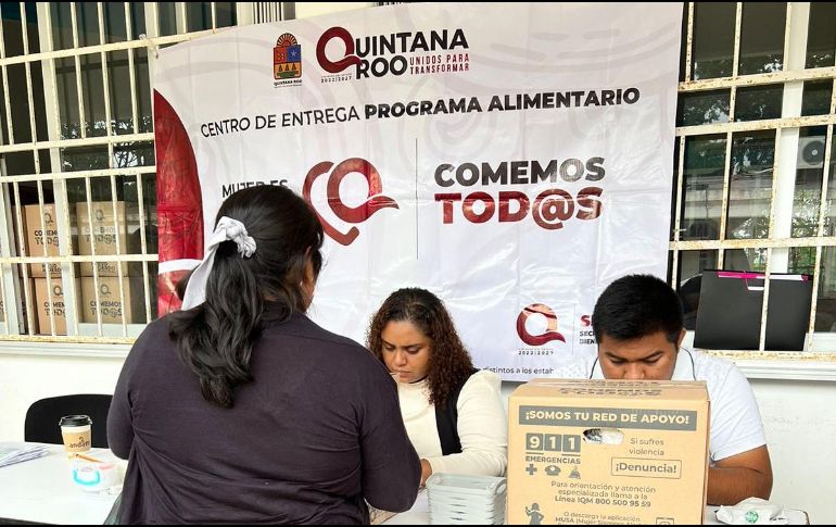 “Comemos Todas y Todos 2024”  se creó con el objetivo de salvaguardar la seguridad alimentaria de las familias de Quintana Roo. X/@BienestarQR