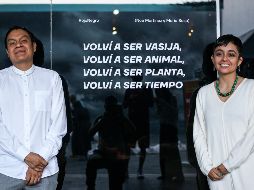 En el Museo de Arte de Zapopan (MAZ) se inauguró este viernes 2 de febrero la exposición “Volví a ser vasija, volví a ser animal, volví a ser planta, volví a ser tiempo” de la dupla artística RojoNegro conformada por Noé Martínez y María Sosa. EL INFORMADOR / H. Figueroa