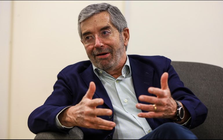 Juan Ramón de la Fuente explicó que la transformación de la nación deberá entrar en una etapa de consolidación. EL INFORMADOR / Arturo Navarro