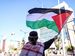 Se convocó a la manifestación en favor de Palestina para el próximo domingo saliendo de la Rambla Cataluña rumbo al palacio municipal. EL INFORMADOR / HÉCTOR FIGUEROA