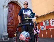 José Luis ‘Lento’ López,  se dedica a promover el fútbol entre niños de escasos recursos, por eso acudió a la misa solemne de este lunes. EL INFORMADOR/H.FIGUEROA
