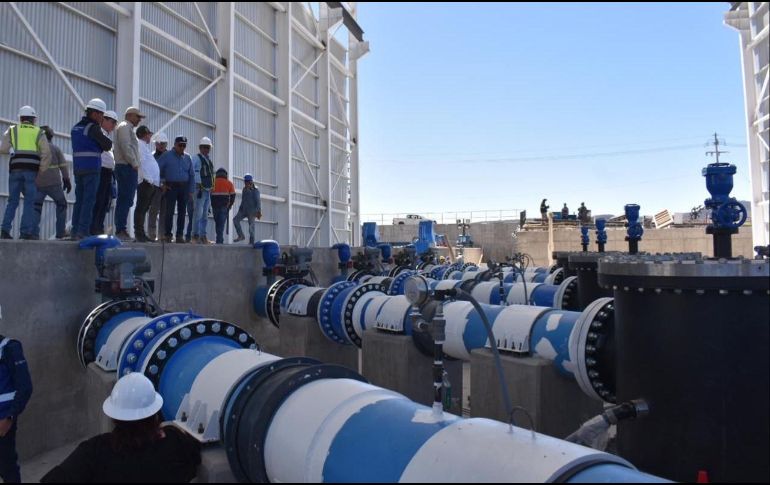 Esta infraestructura, dijo, quedará articulada a todo un sistema de las presas El Zapotillo-El Salto-La Red-Calderón, el cual será concluido en mayo para que empiece a almacenar agua de la temporada de lluvias 2024. CORTESÍA / Gestión Integral del Agua