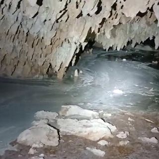 Ríos de cemento por Tren Maya se esparcen en acuífero Garra de Jaguar