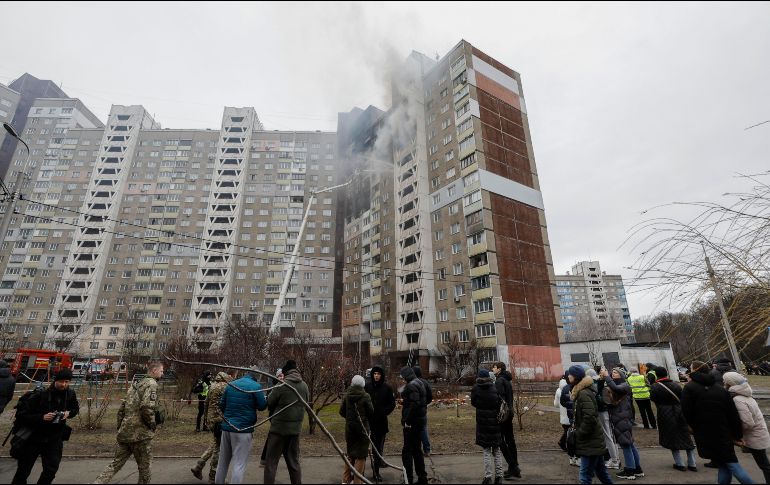 Los ataques dejaron cinco civiles muertos y 25 heridos. EFE/EPA/S. Dolzhenko