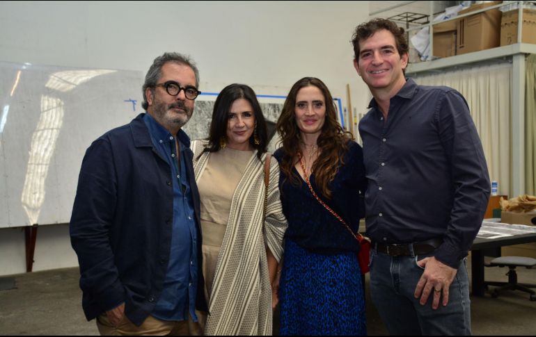 José Luis Hernández, Sofía Preciado, Mónica Ladrón de Guevara y Juan  Carlos Gómez. GENTE BIEN JALISCO/ Marifer Rached