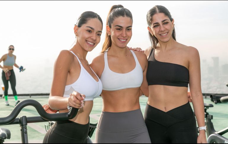 Ana Paula Sánchez, Claudia López y Aisha Jones. GENTE BIEN JALISCO/ Jorge Soltero