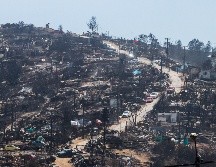 Una serie de incendios se produjeron en Chile debido a una ola de calor, la cual elevó la temperatura y generó incendios forestales. EFE / C. Basaure