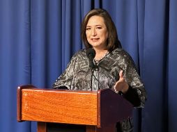 Gálvez que fue muy bien recibida en todas las reuniones y pudo exponer lo que es su visión del país. EFE