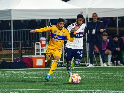 A lo largo del partido Tigres fue perdiendo terreno ante los canadienses y sólo una jugada individual los salvó. TWITTER/TigresOficial