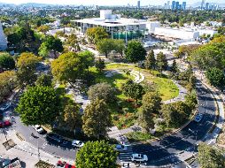 La glorieta Monraz será uno de los atractivos que podrán disfrutar las personas que acudan a la nueva sede del Consulado de Estados Unidos en Guadalajara que se construye en la zona. EL INFORMADOR/A. Navarro