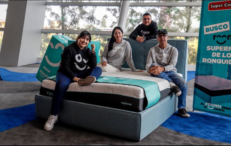 Llegó a Guadalajara la nueva marca de colchones de caja 100% mexicana llamada Roomi. GENTE BIEN JALISCO/ Claudio Jimeno