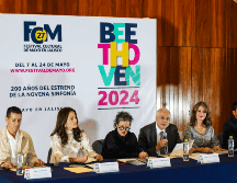 En la rueda de prensa Alejandro Matos, director del FCM, dio a conocer el programa general. EL INFORMADOR/A.NAVARRO