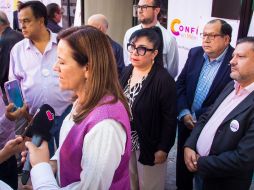 Salvador Cosío de Confío en México, Cecilia Carreón del Foro Plural Jalisco, Rubén Isaac López de Rescate México, Bruno Maggiani de Xochilovers Jalisco. CORTESÍA