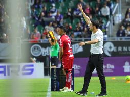 En relación a la expulsión de Anderson Santamaría, el quinto jugador de Atlas que ve la tarjeta roja en seis partidos, el técnico Beñat San José aclaró que es un tema que le ocupa. IMAGO7