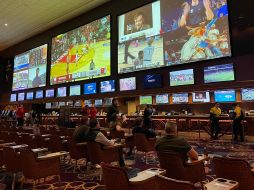 En lugar del tradicional formato de preguntas y respuestas, la conferencia previa al Super Bowl 2024 fue un monólogo de Roger Goodell en donde apenas unos afortunados acreditados pudieron levantar la mano. EL INFORMADOR / P. Gallardo