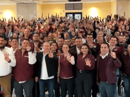 Sheinbaum hizo un llamado a que los procesos de la siguiente etapa de la vida democrática se vivan en neutralidad. X/@Claudiashein