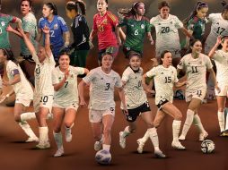 La base del tricolor está conformada por siete y seis jugadoras de América y Tigres, respectivamente. ESPECIAL/ X: @Miseleccionfem.