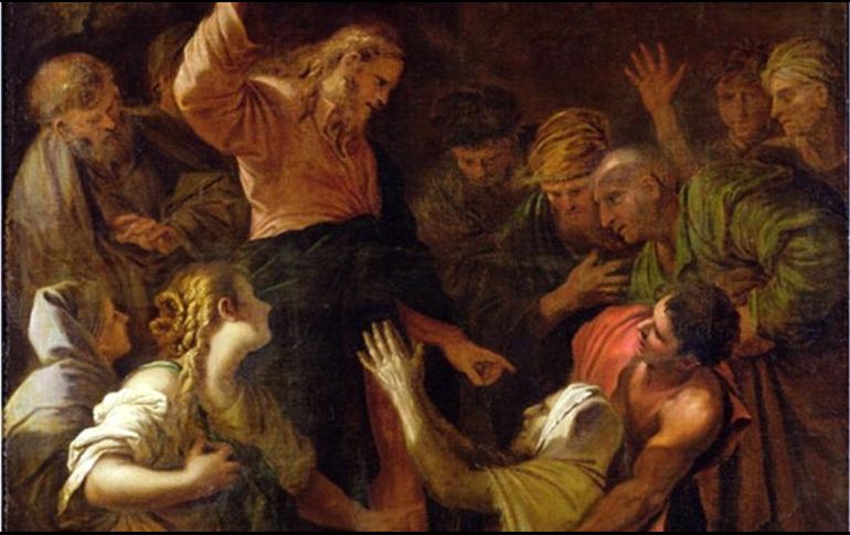 «“Si tú quieres, puedes curarme”. Jesús se compadeció de él, y extendiendo la mano, lo tocó y le dijo: “¡Sí quiero: Sana!”». WIKIPEDIA/«Cristo curando a un leproso», de Jean-Marie Melchior Doze