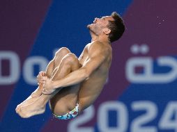 Con la plaza ganada por Kevin Berlín, México participará en 10 de la 12 pruebas de clavados de los próximos Juegos Olímpicos. EFE/M. Messara