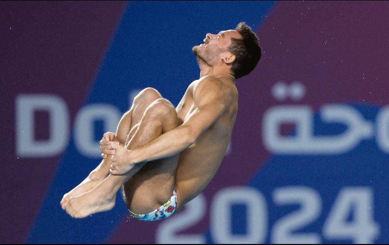 Con la plaza ganada por Kevin Berlín, México participará en 10 de la 12 pruebas de clavados de los próximos Juegos Olímpicos. EFE/M. Messara