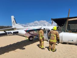 En tanto, tres pacientes canadienses y un mexicano fueron trasladados para su revisión médica. ESPECIAL / BOMBEROS OAXACA