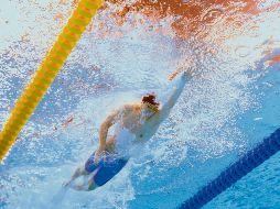 Zhanle Pan se está ganando un lugar entre la élite de la natación. AFP