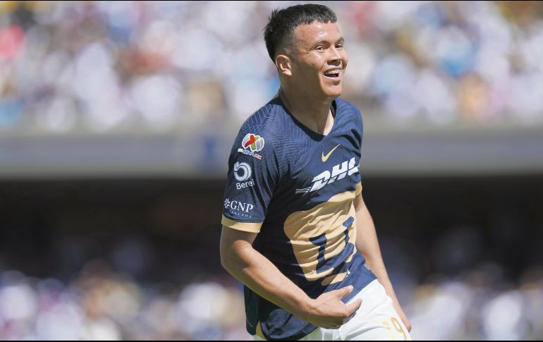 Alí Ávila salió desde la banca para destrabar el encuentro frente a La Franja y abrirle el camino del triunfo a los Pumas. IMAGO7