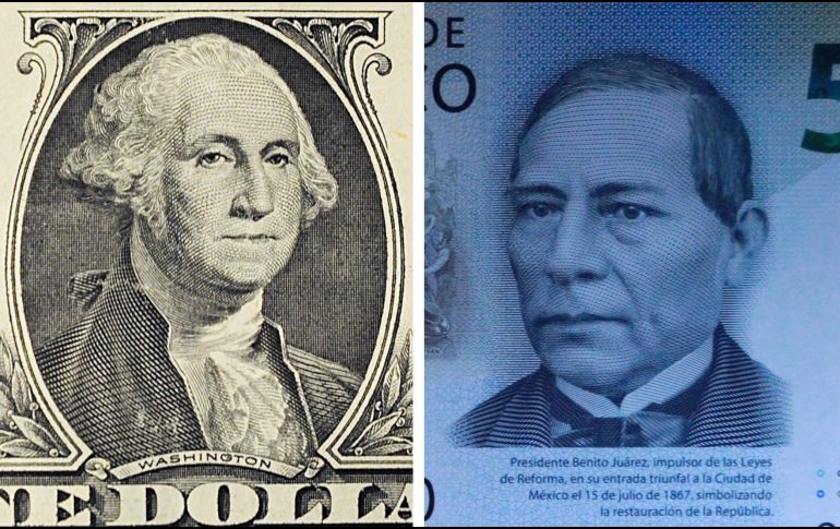 Es importante recordar que la cotización del dólar se actualiza a lo largo del día, por lo que es necesario revisarla constantemente. AFP / NTX  / ARCHIVO