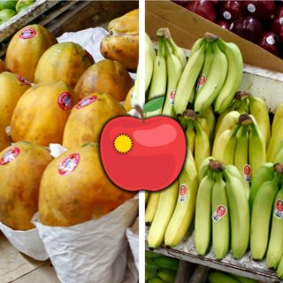 ¿Qué pasa si te comes la calcomanía que trae la fruta?