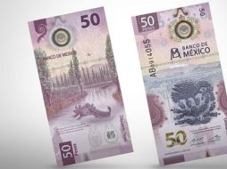 El billete del ajolote ha sido reconocido por su diseño. ESPECIAL/Banco de México