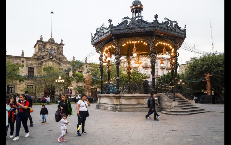 Este año GDL Luz se realizará del 14 al 18 de febrero de 19:30 horas a 11::00 horas con tres espectáculos principales a las 20:00, 21:00 y 22:00 horas. EL INFORMADOR/ Arturo Navarro.