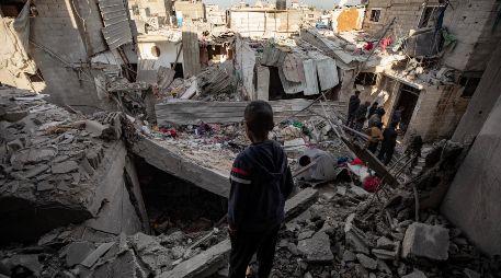 Un acuerdo daría a la población en Gaza el respiro que necesitan desesperadamente luego de cinco meses de guerra y dejaría libres a las alrededor de 100 personas que siguen cautivas en el enclave palestino. EFE / H. IMAD