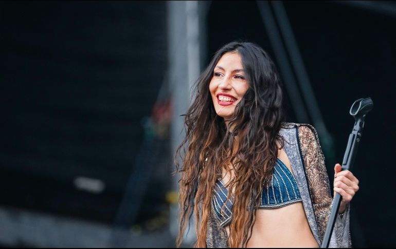 La cantante se presentó el pasado 14 de octubre, en el Tecate Coordenada 2023. EL INFORMADOR/ H. Figueroa