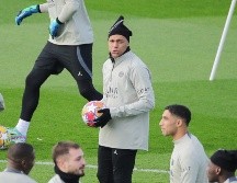 Lo que ocurra con Kylian Mbappé después de junio es incierto. EFE/T. Suárez