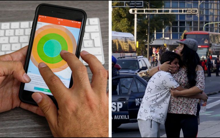 Cuatro helicópteros (cóndores) sobrevuelan la Ciudad de México para monitorear si hubo daños materiales. NTX / AFP / ARCHIVO