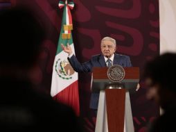 López Obrador afirmó que los opositores quieren enrarecer el ambiente político. EFE/ J. Méndez