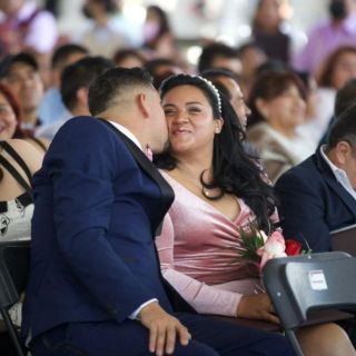 Veracruz rompe récord de bodas colectivas, con más de mil parejas este 14 de febrero