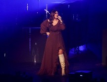 Yuridia ofrecerá hoy su segundo concierto en el Telmex; ayer cantó ante nueve mil personas. EL INFORMADOR/ H. Figueroa