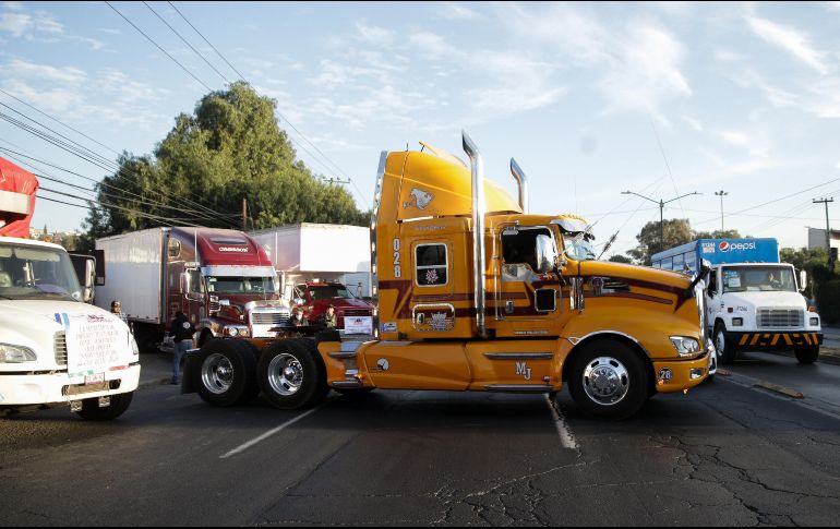 El Gobierno federal desestimó la marcha y señaló intenciones políticas en los líderes transportistas, que se niegan a dialogar. XINHUA/F. Cañedo