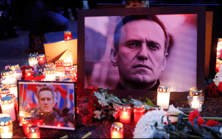 La comunidad internacional también se ha pronunciado respecto a la muerte de Alexei Navalny. EFE / T. Kalnis