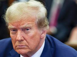 Trump asiste a los argumentos de cierre en el juicio por fraude contra la Organización Trump en la Corte Suprema del estado de Nueva York. AP