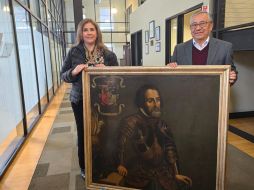 El Gobierno de México agradeció a Pignatelli Aragona Cortés la entrega voluntaria de la pintura que quedará bajo el resguardo INAH. X/@SRE_mx.