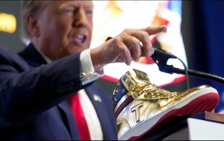 Las zapatillas se venden como 