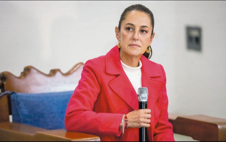 Claudia Sheinbaum, candidata presidencial. EL INFORMADOR/ Archivo